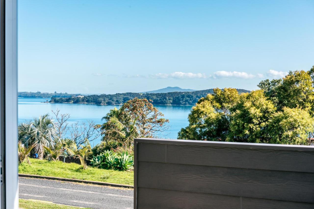 Ocean View Villa Te Whau Bay Bagian luar foto