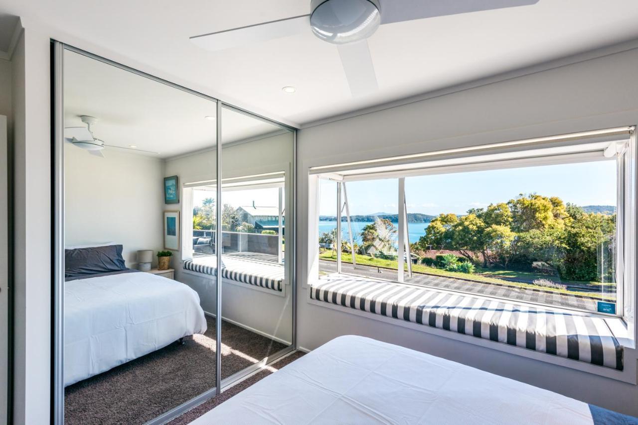 Ocean View Villa Te Whau Bay Bagian luar foto