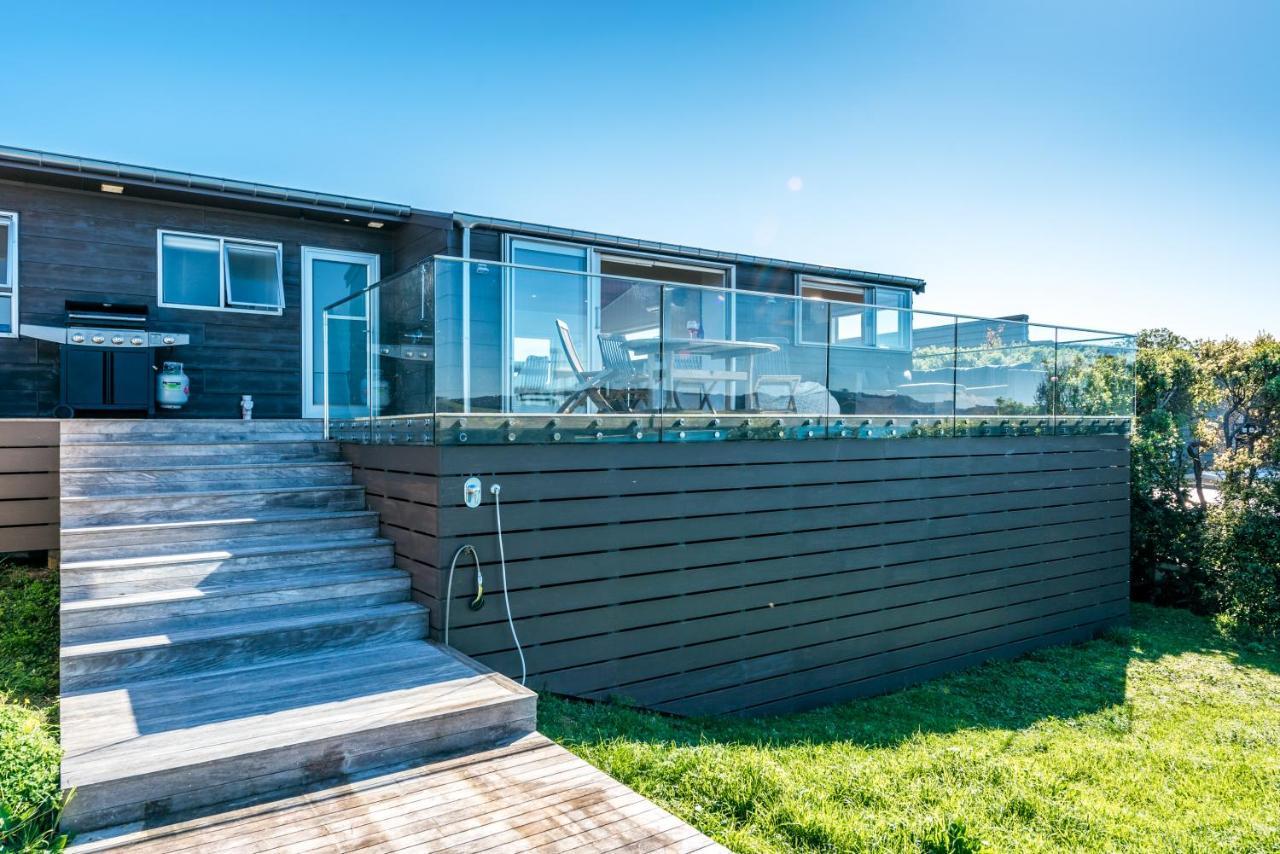 Ocean View Villa Te Whau Bay Bagian luar foto